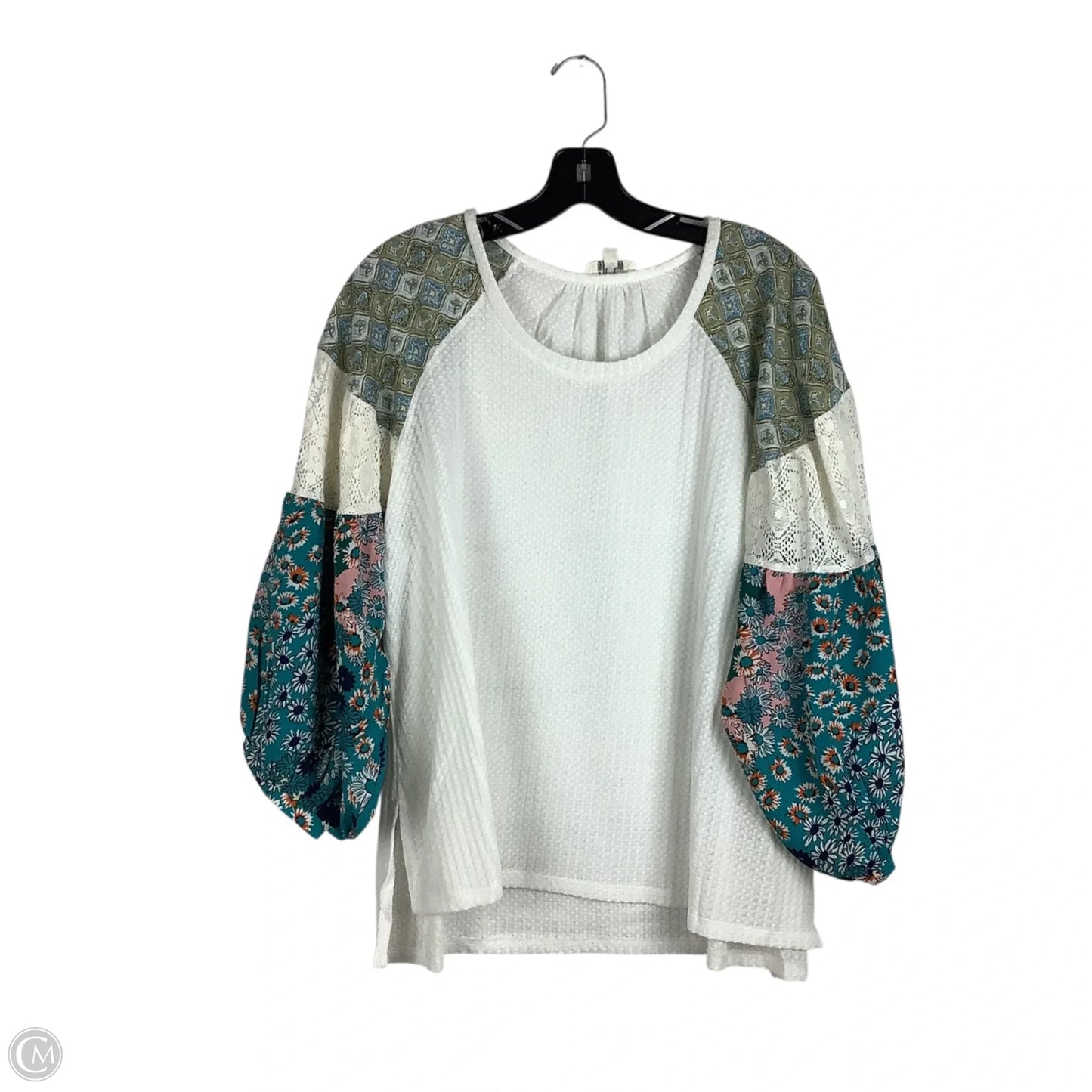 Top Long Sleeve By Umgee In Green