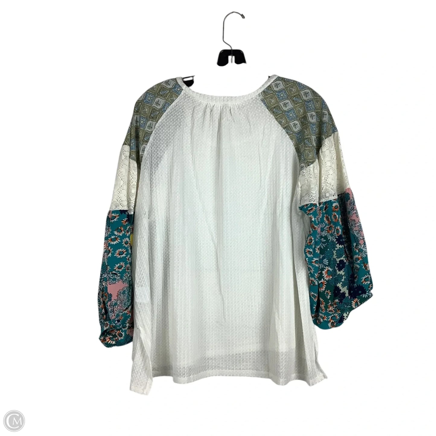 Top Long Sleeve By Umgee In Green