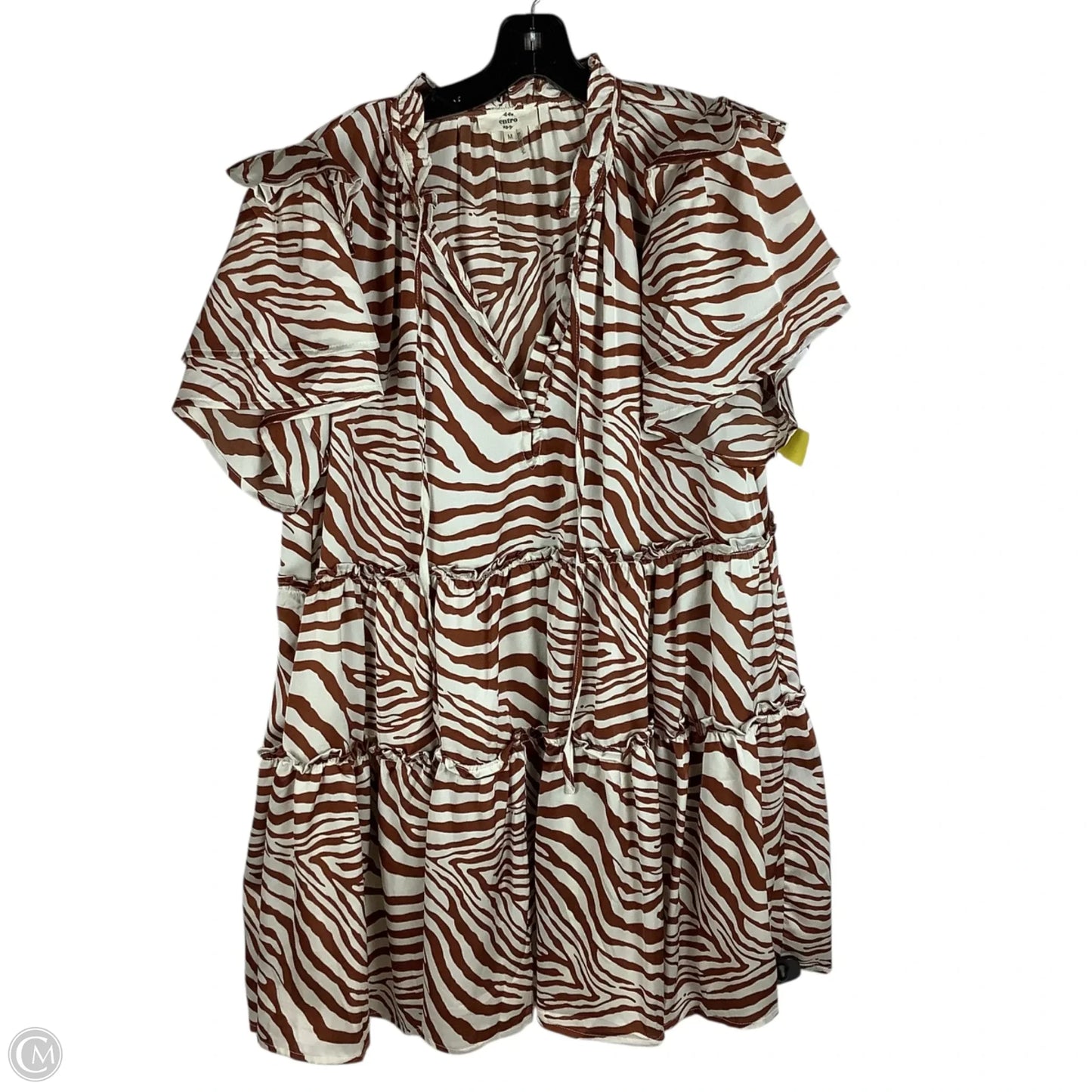 Dress Party Short By Entro In Brown, Size: M