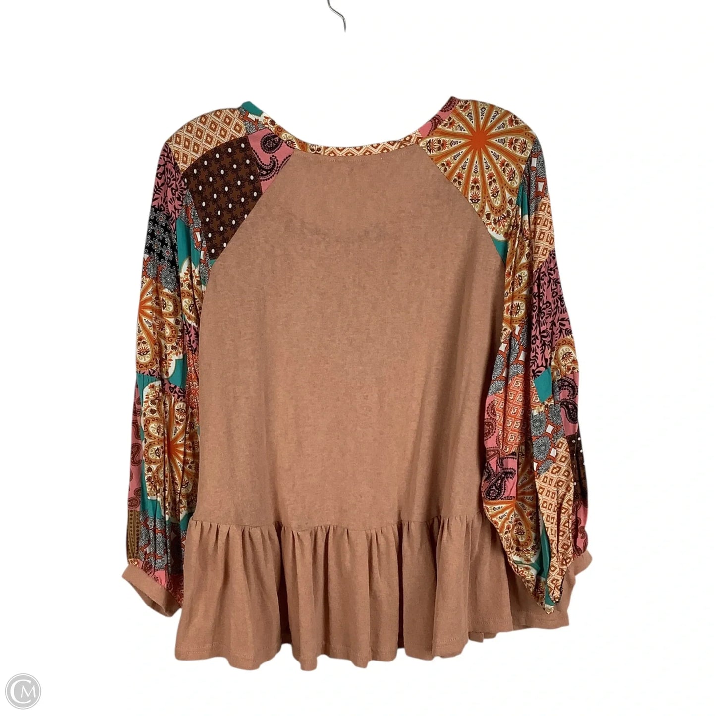 Top Long Sleeve By Umgee In Orange, Size: M