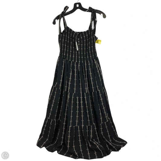 Dress Casual Maxi By Madewell In Black, Size: L