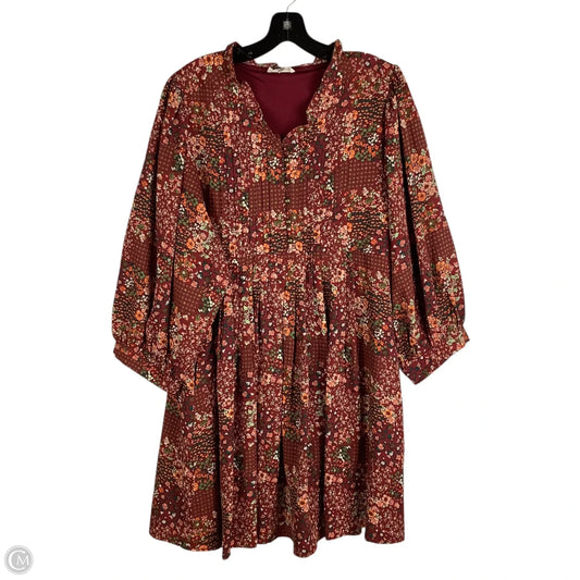 Dress Party Short By Entro In Red, Size: L