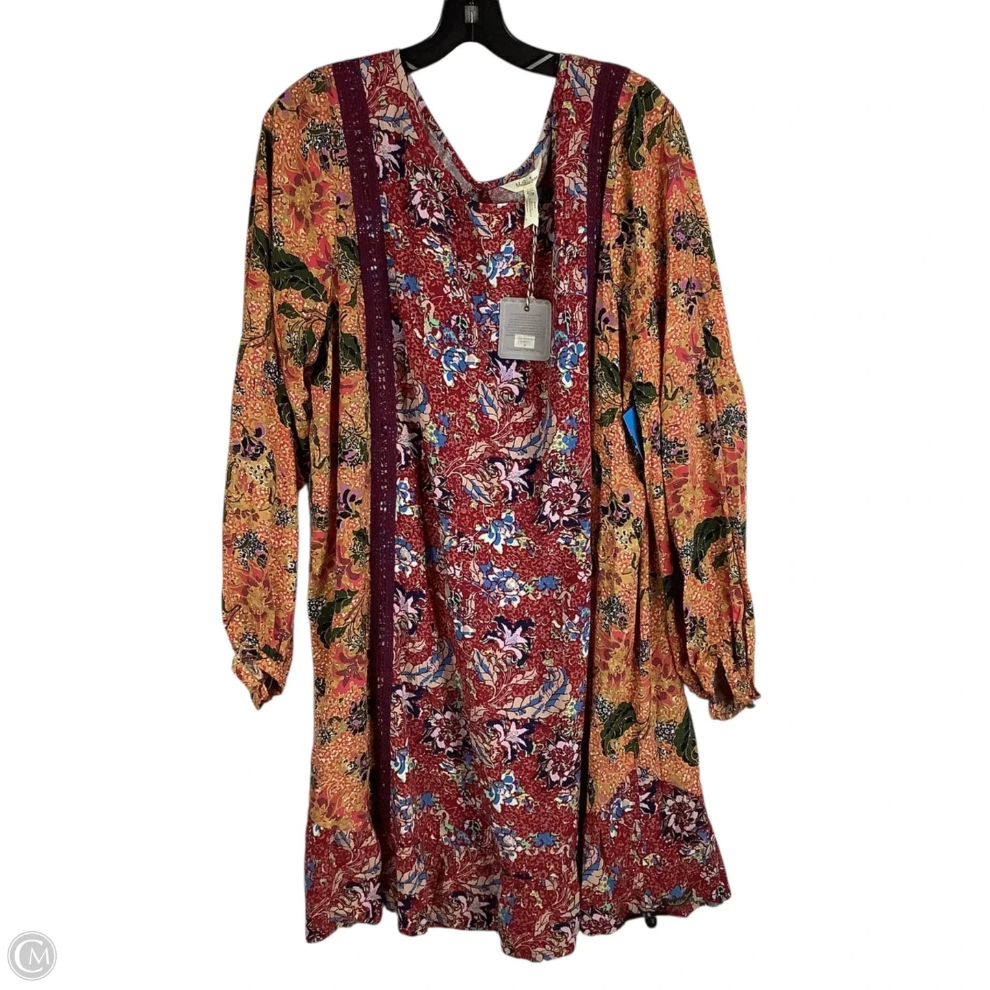 Dress Casual Midi By Matilda Jane In Purple, Size: Xxl