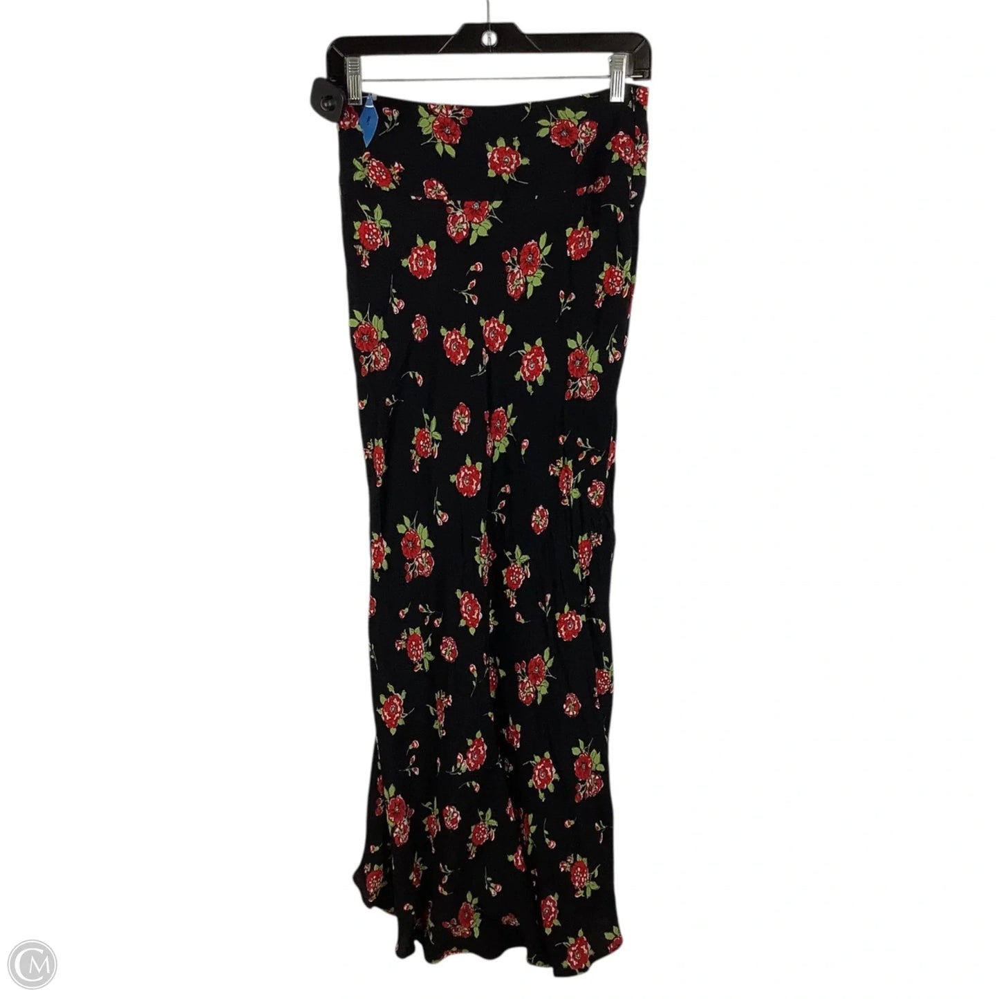 Skirt Maxi By Zara In Floral Print, Size: S