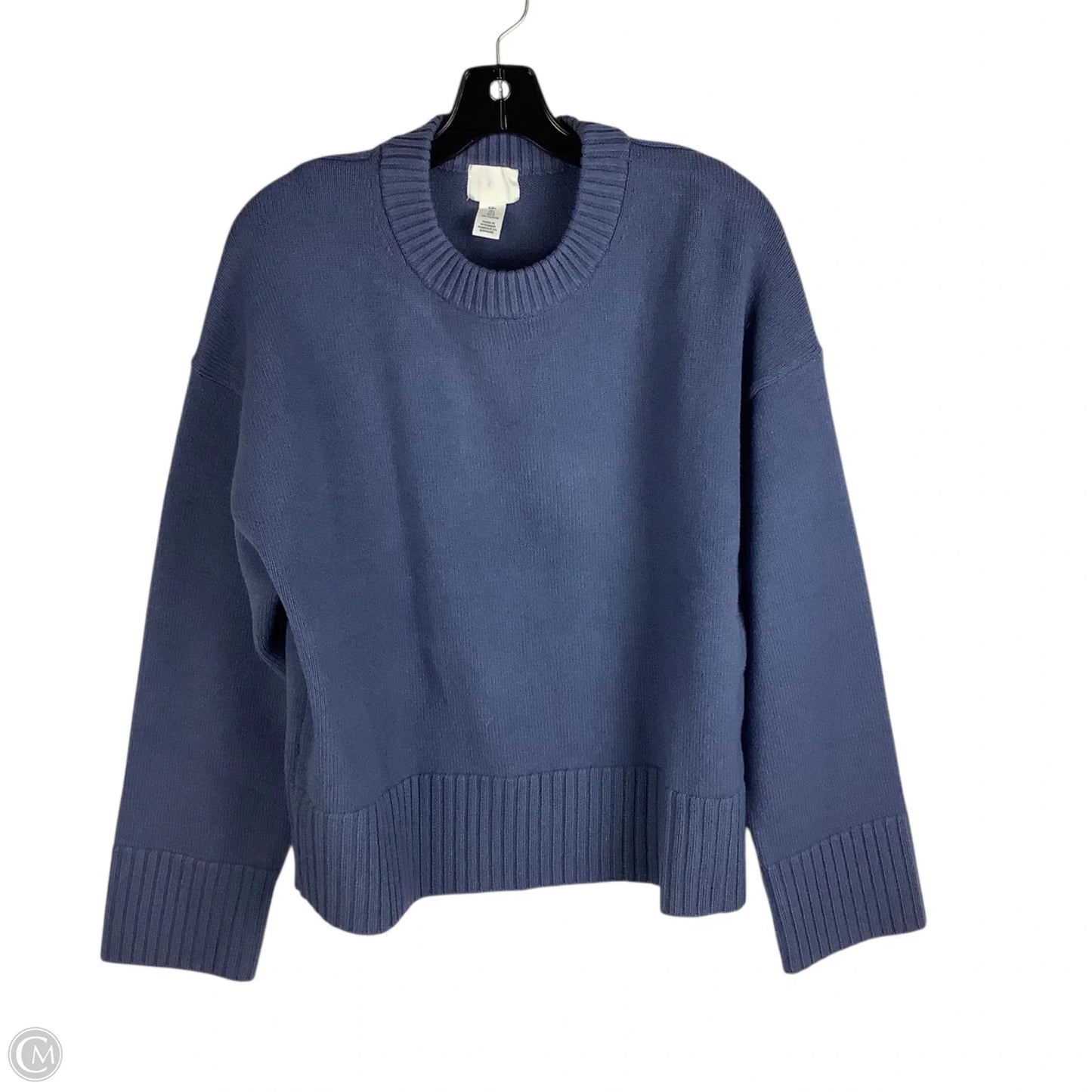 Sweater By H&m In Blue, Size: L