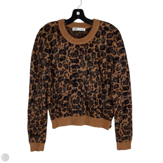 Sweater By Zara In Brown, Size: M