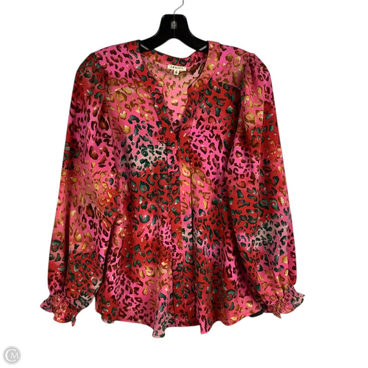 Top Long Sleeve By Jodifl In Pink, Size: S