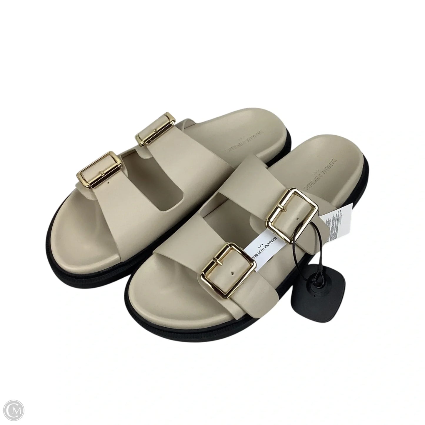 Sandals Flats By Banana Republic In Cream, Size: 8