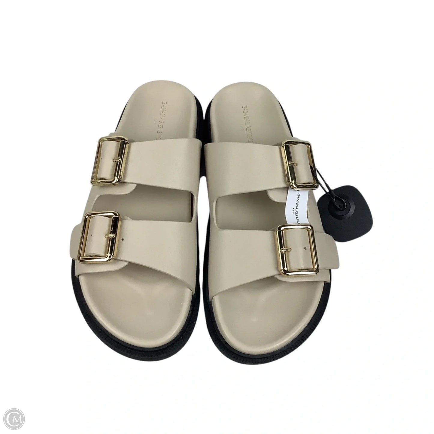 Sandals Flats By Banana Republic In Cream, Size: 8