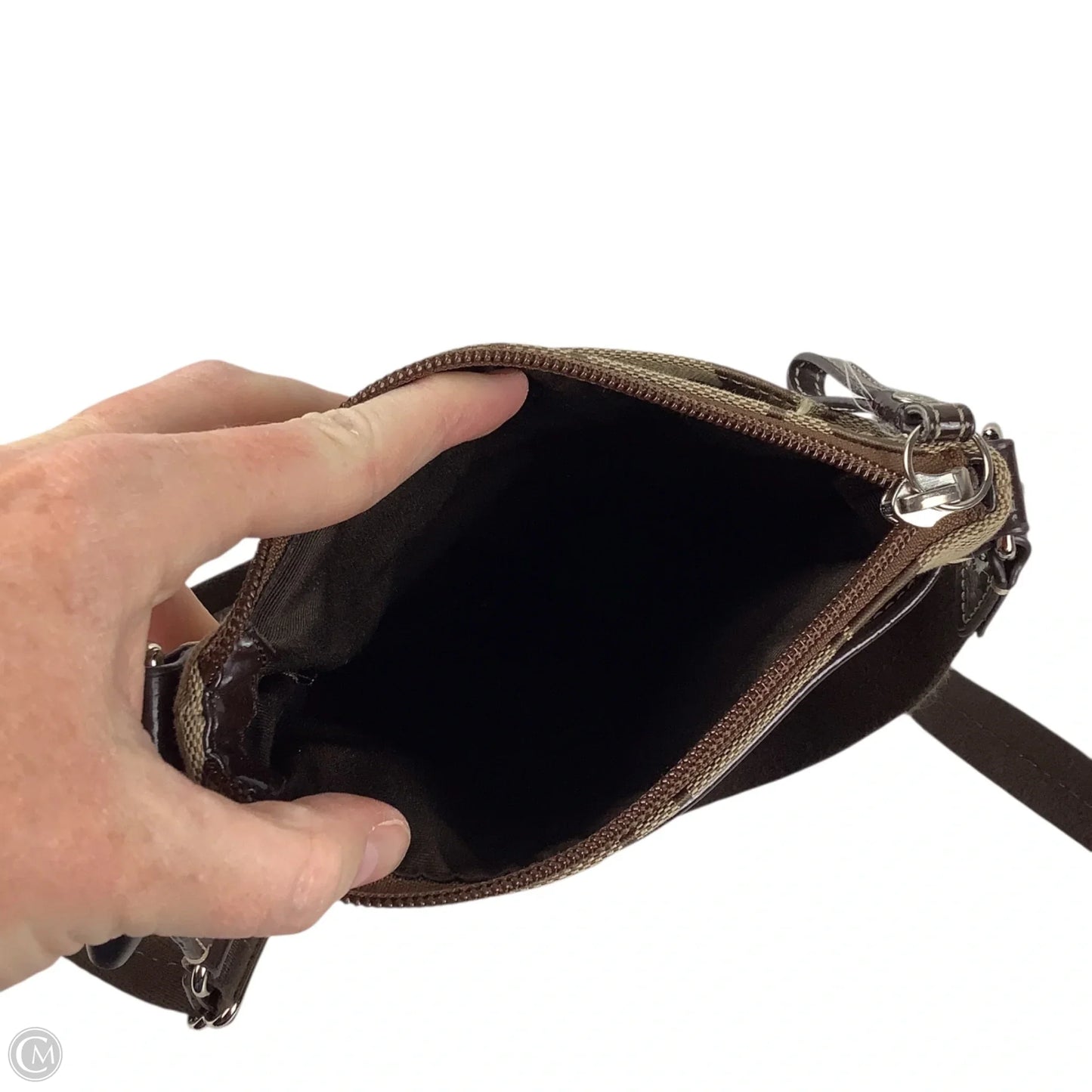 Crossbody Designer By Coach, Size: Small