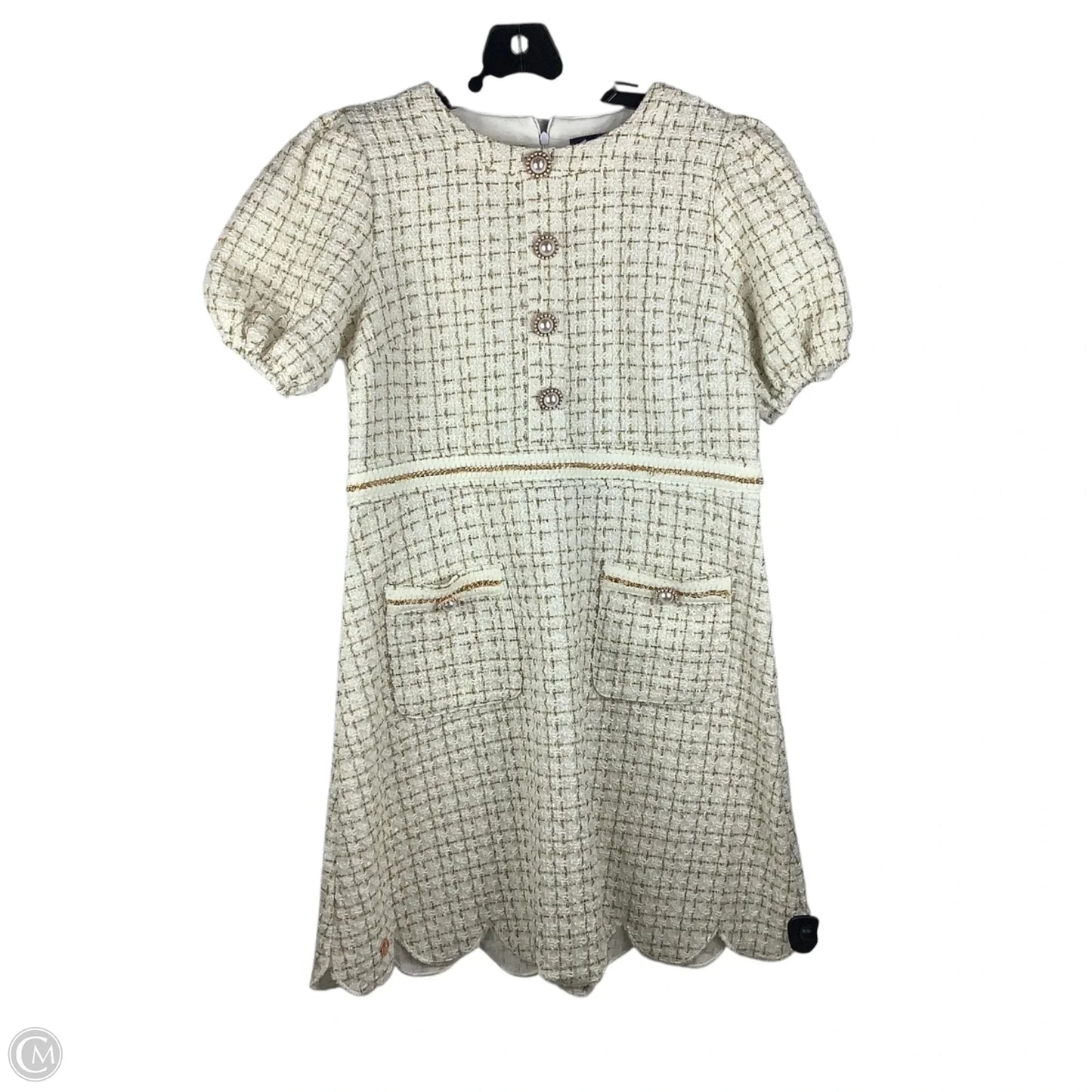 Dress Party Short By Simply Southern In White, Size: M