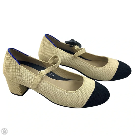 Shoes Heels Block By Rothys In Cream, Size: 7.5