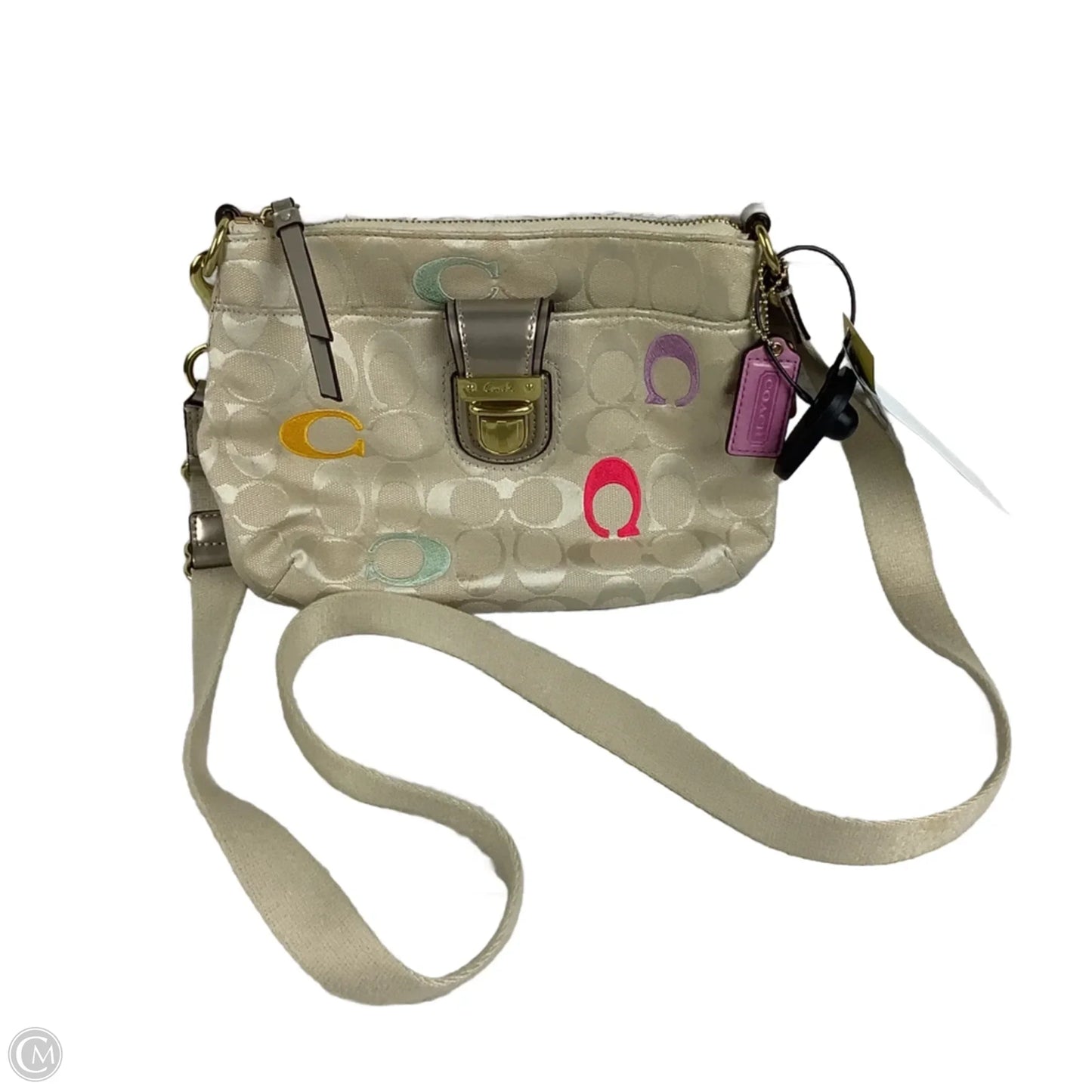 Crossbody Designer By Coach, Size: Small