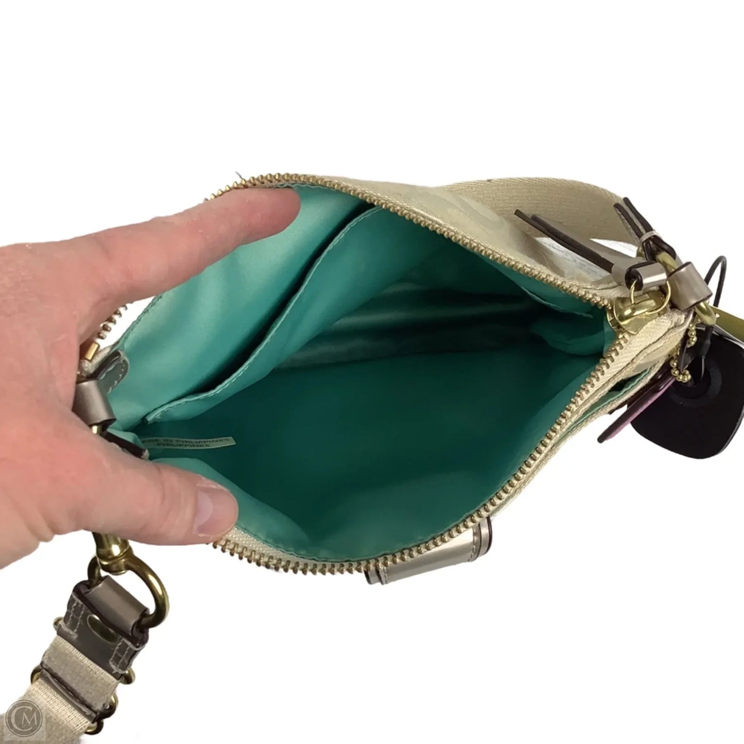 Crossbody Designer By Coach, Size: Small