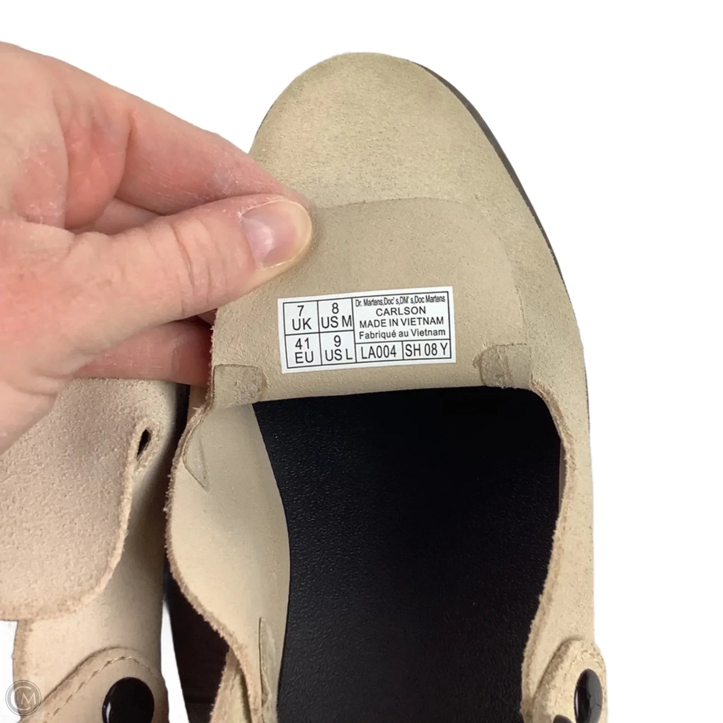 Shoes Flats By Dr Martens In Cream, Size: 9