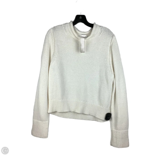 Sweater By J. Crew In White, Size: L
