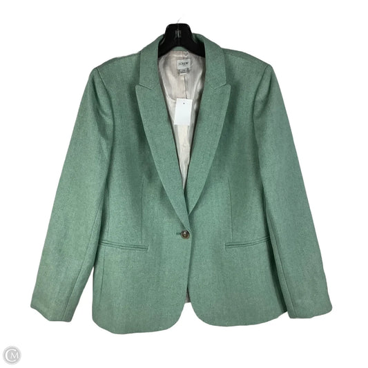 Blazer By J. Crew In Green, Size: 14