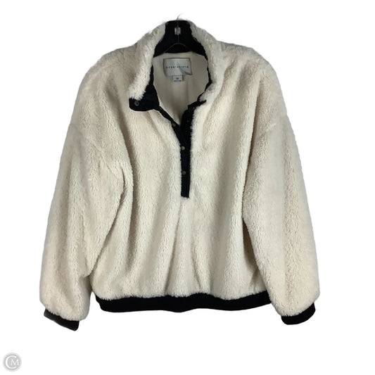 Jacket Faux Fur & Sherpa By Paper Crane In Cream, Size: M