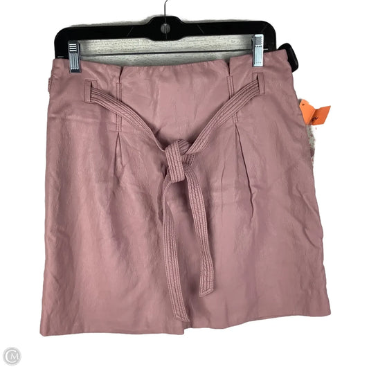 Skirt Mini & Short By Free People In Pink, Size: 10