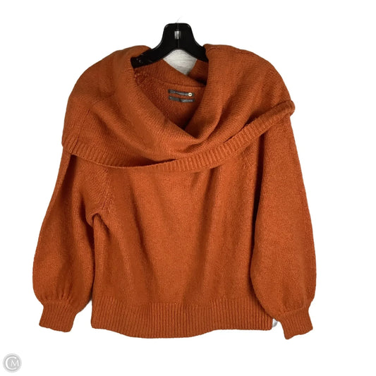 Sweater By Anthropologie In Orange, Size: S