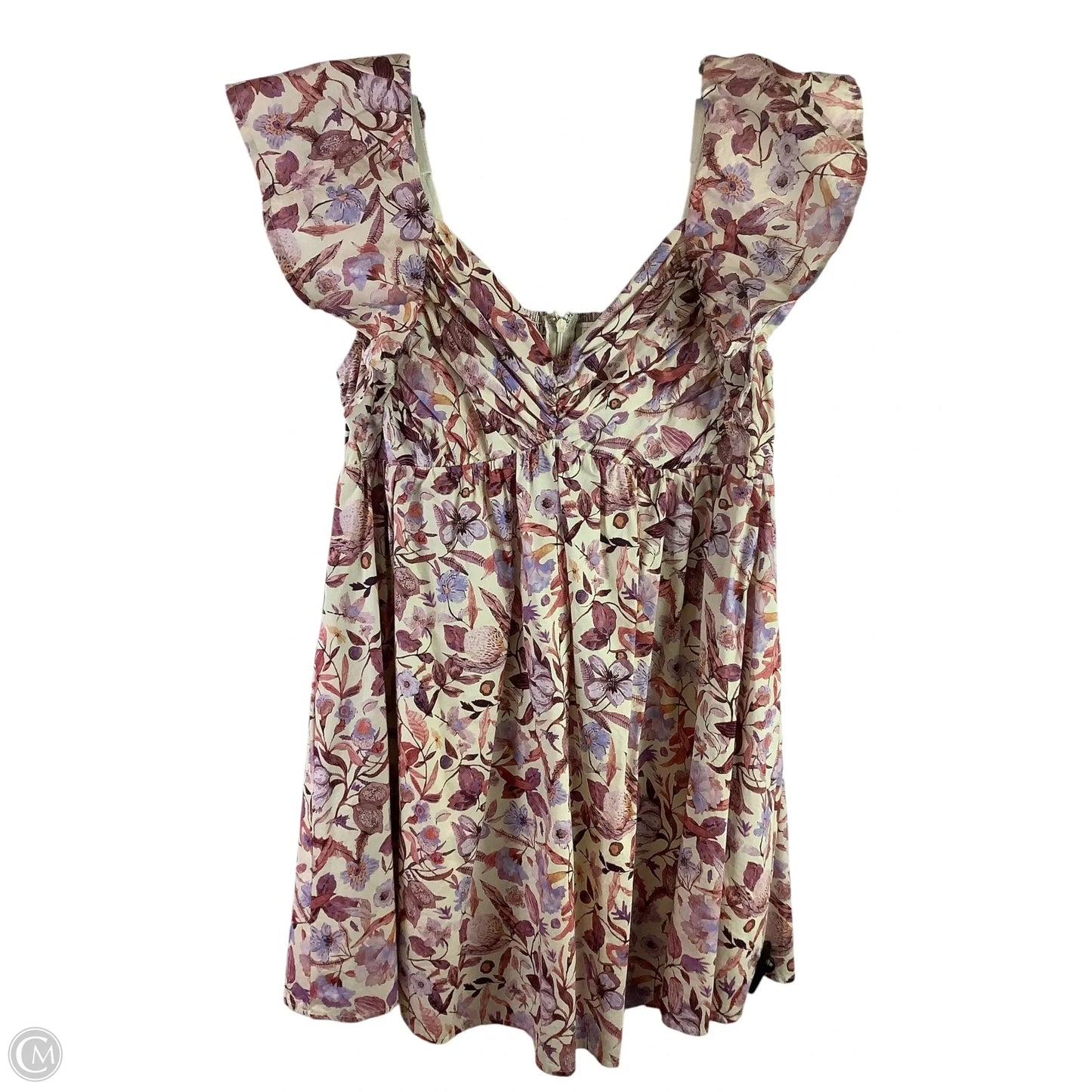 Dress Party Short By Cmc In Floral Print, Size: L