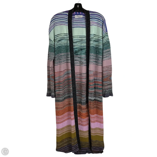 Sweater Cardigan By Anthropologie In Multi-colored, Size: M/L