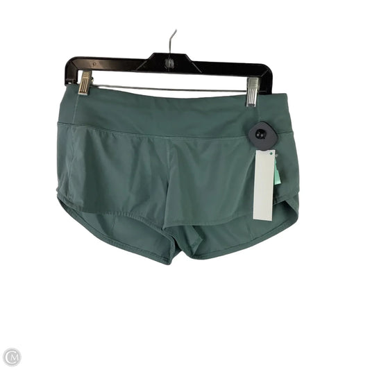 Athletic Shorts By Lululemon In Green, Size: 6