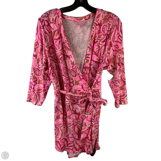 Romper Designer By Lilly Pulitzer In Pink, Size: L