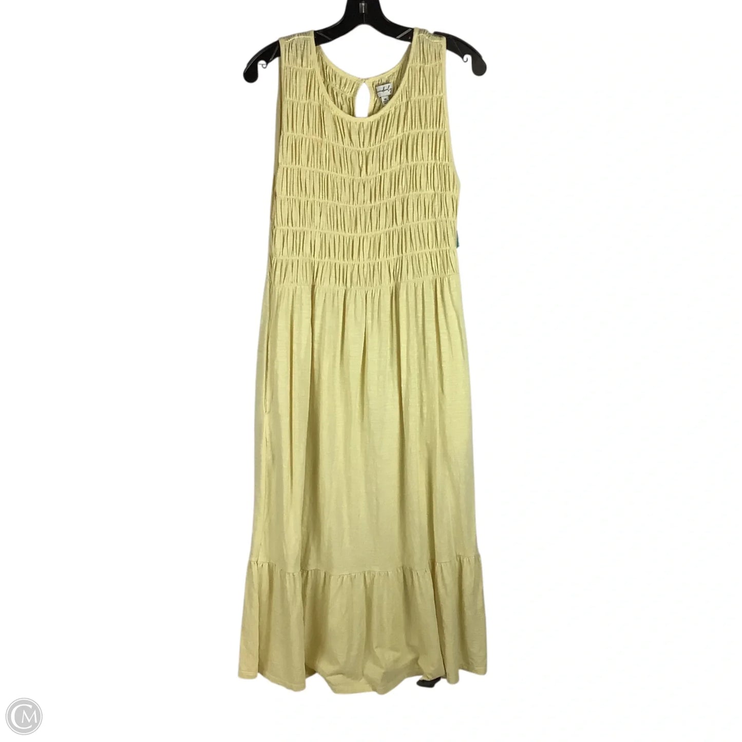 Dress Casual Maxi By Wonderly In Yellow, Size: M