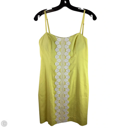Dress Designer By Lilly Pulitzer In Yellow, Size: 6