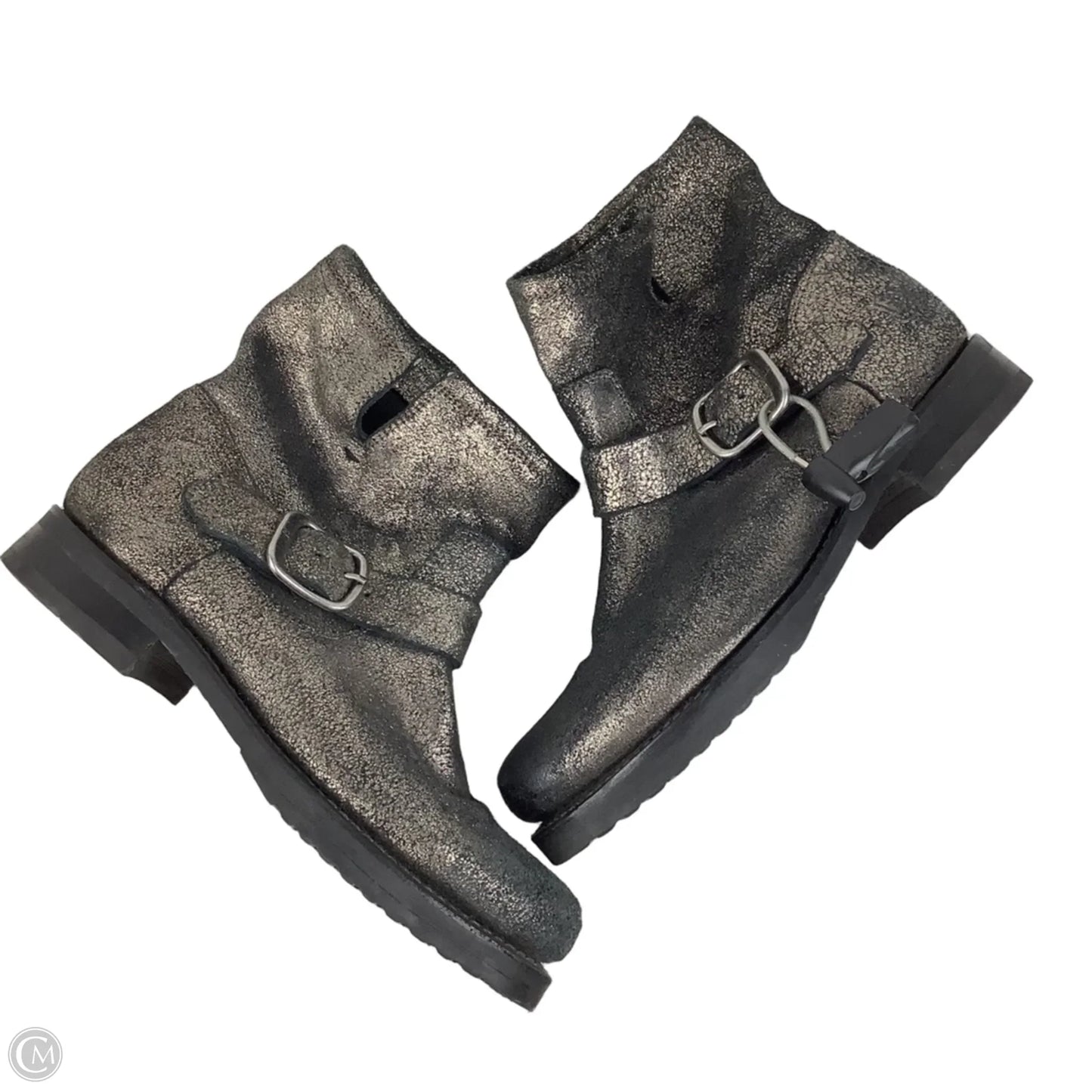 Boots Designer By Frye In Grey, Size: 7