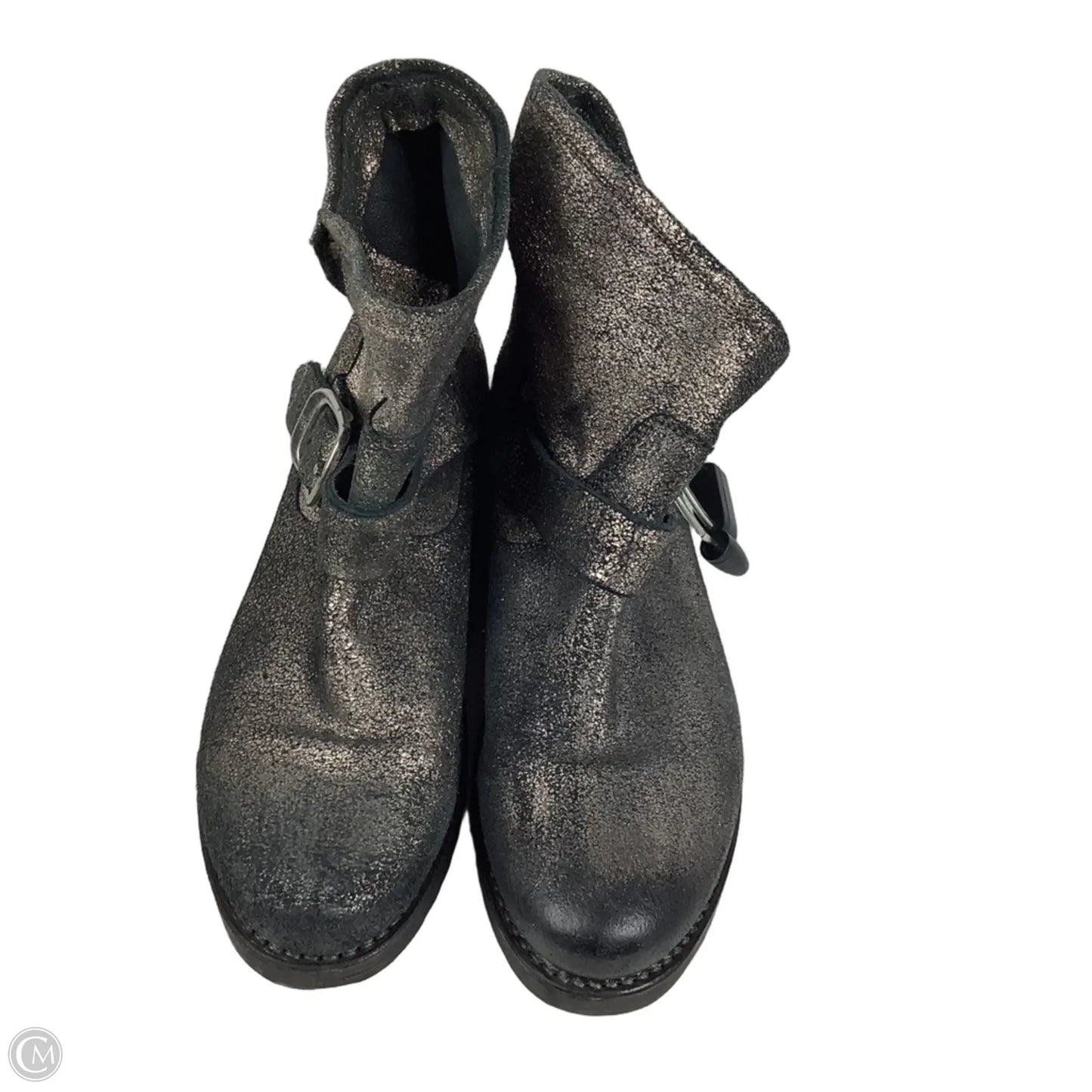 Boots Designer By Frye In Grey, Size: 7