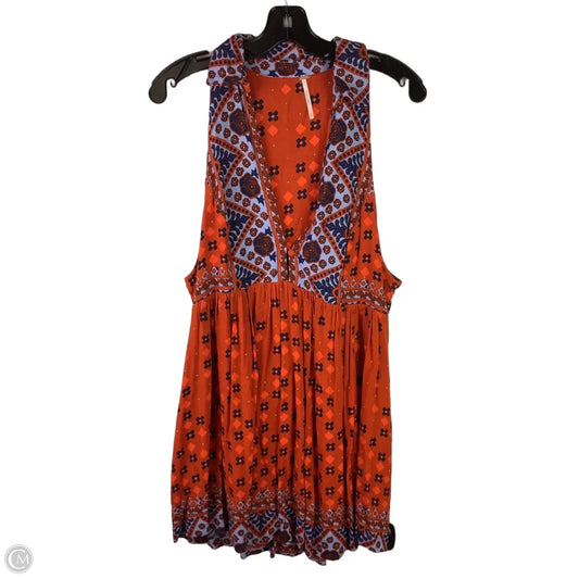 Dress Casual Short By Free People In Orange, Size: M