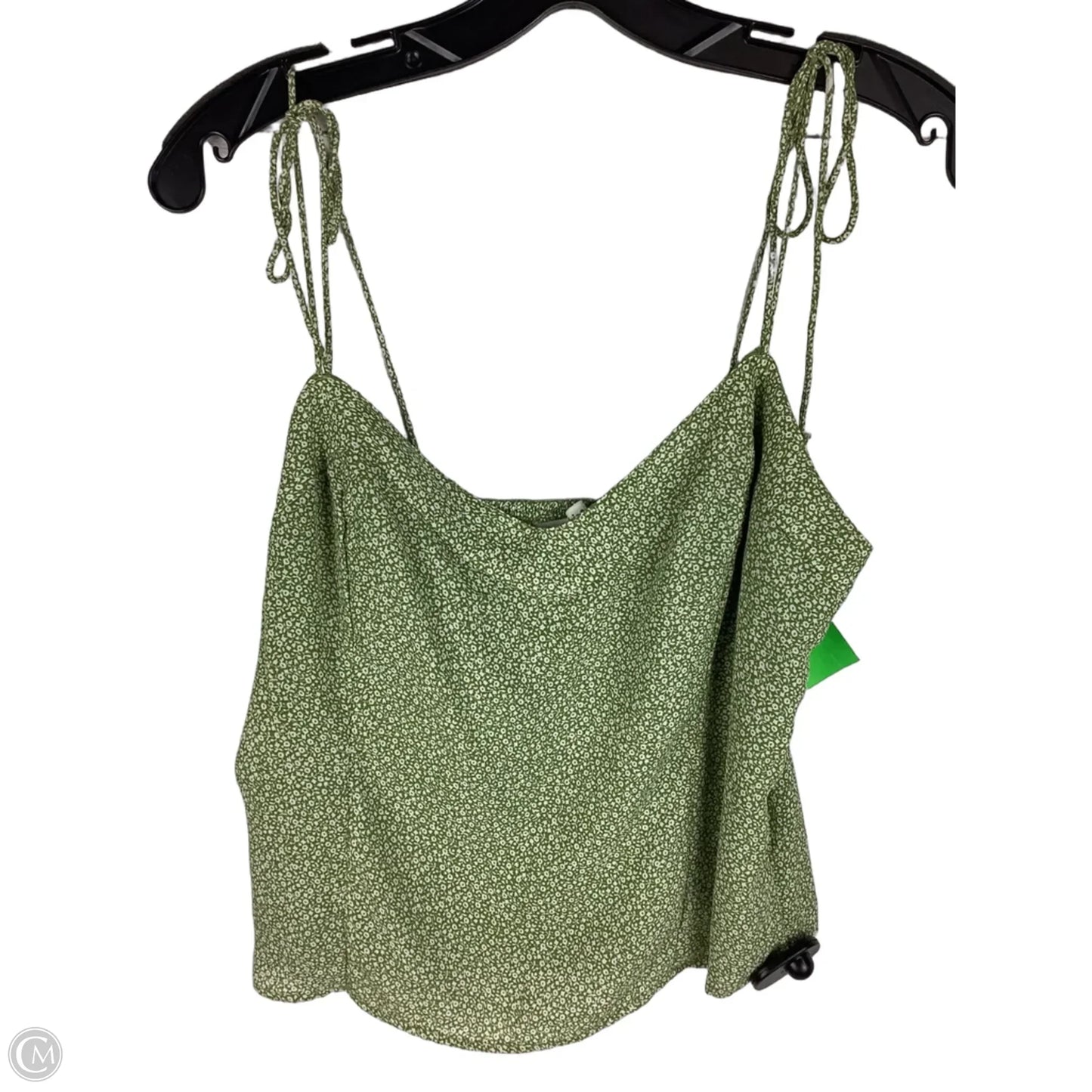 Top Sleeveless By Abercrombie And Fitch In Green, Size: M