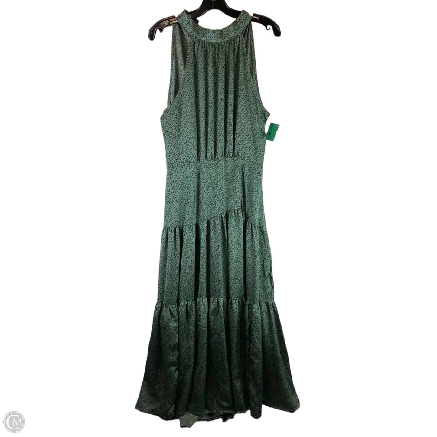 Dress Casual Maxi By Clothes Mentor In Green, Size: 12