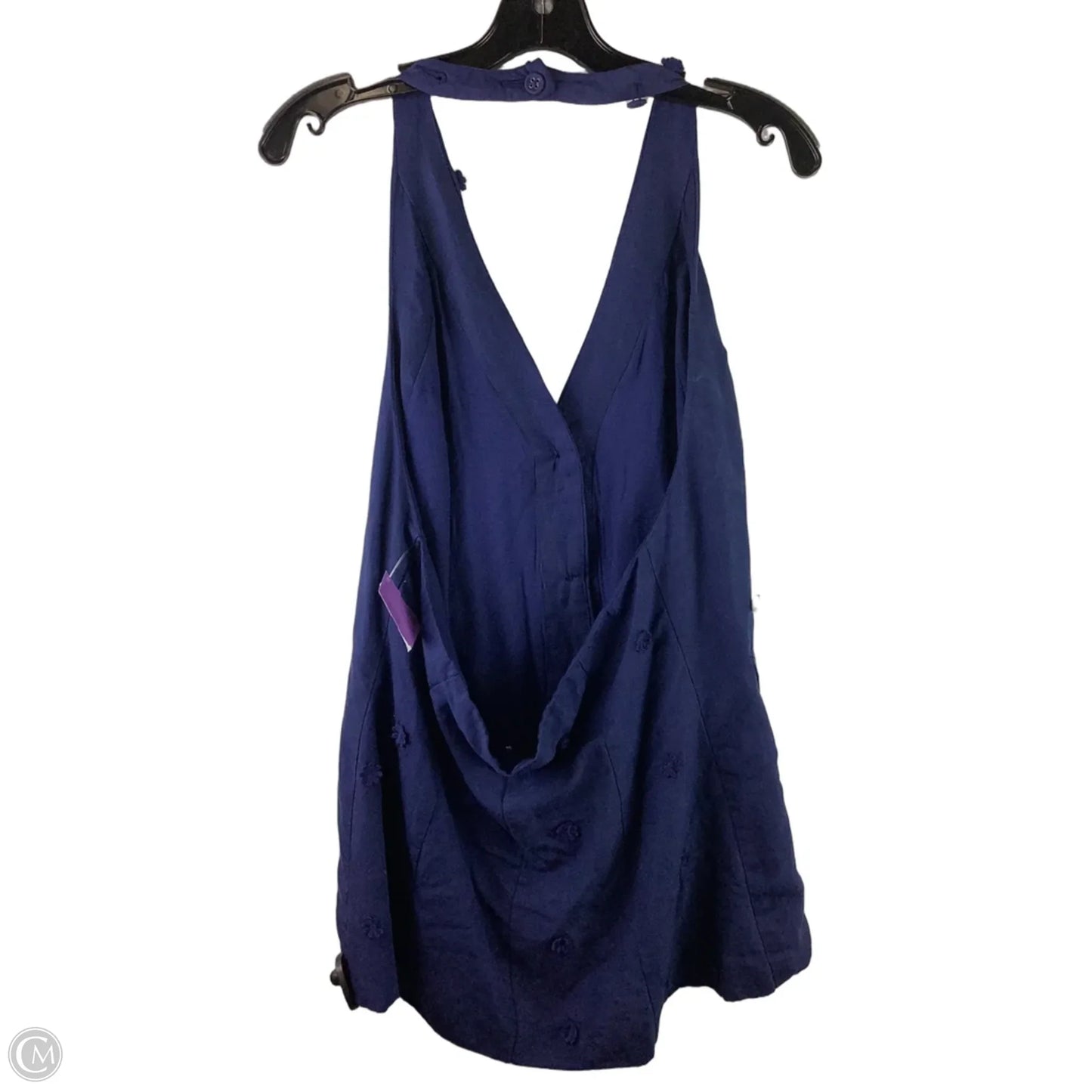 Top Sleeveless By Maeve In Blue, Size: L