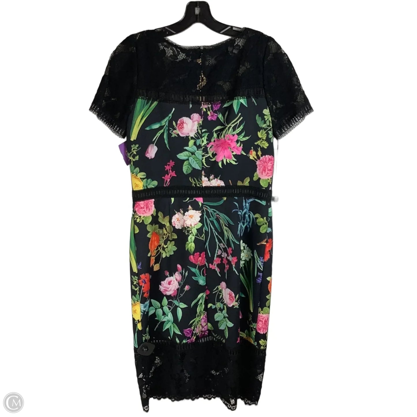 Dress Work By Clothes Mentor In Floral Print, Size: 8