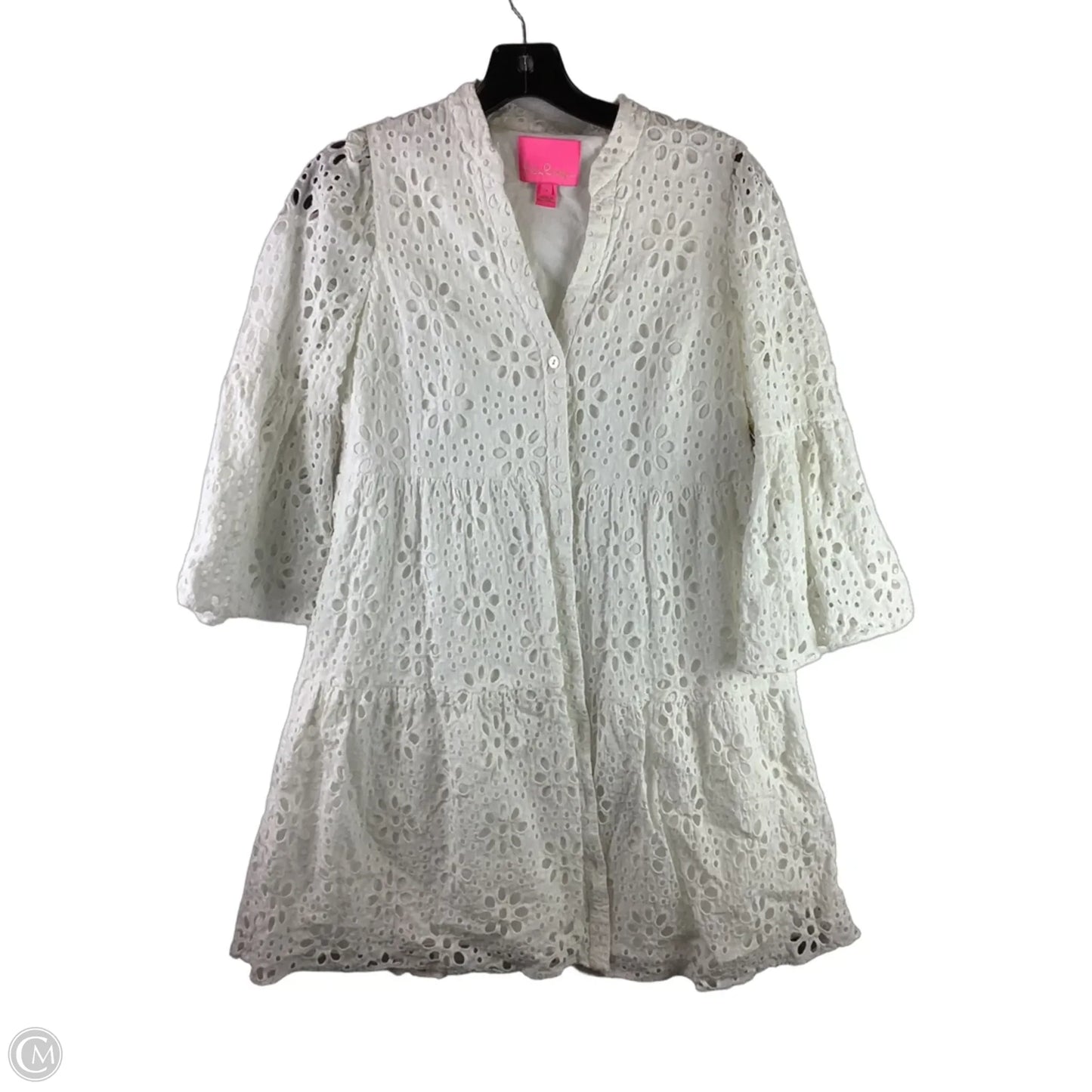 Dress Designer By Lilly Pulitzer In White, Size: 6