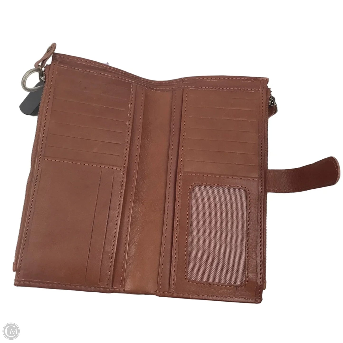 Wallet Leather By Clothes Mentor, Size: Medium