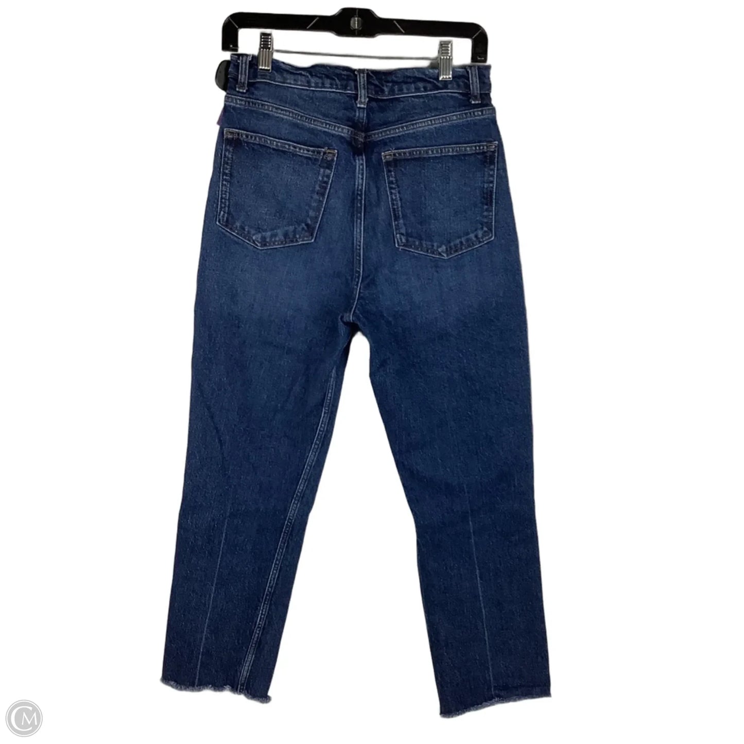 Jeans Straight By Reformation In Blue Denim, Size: 6 (28)