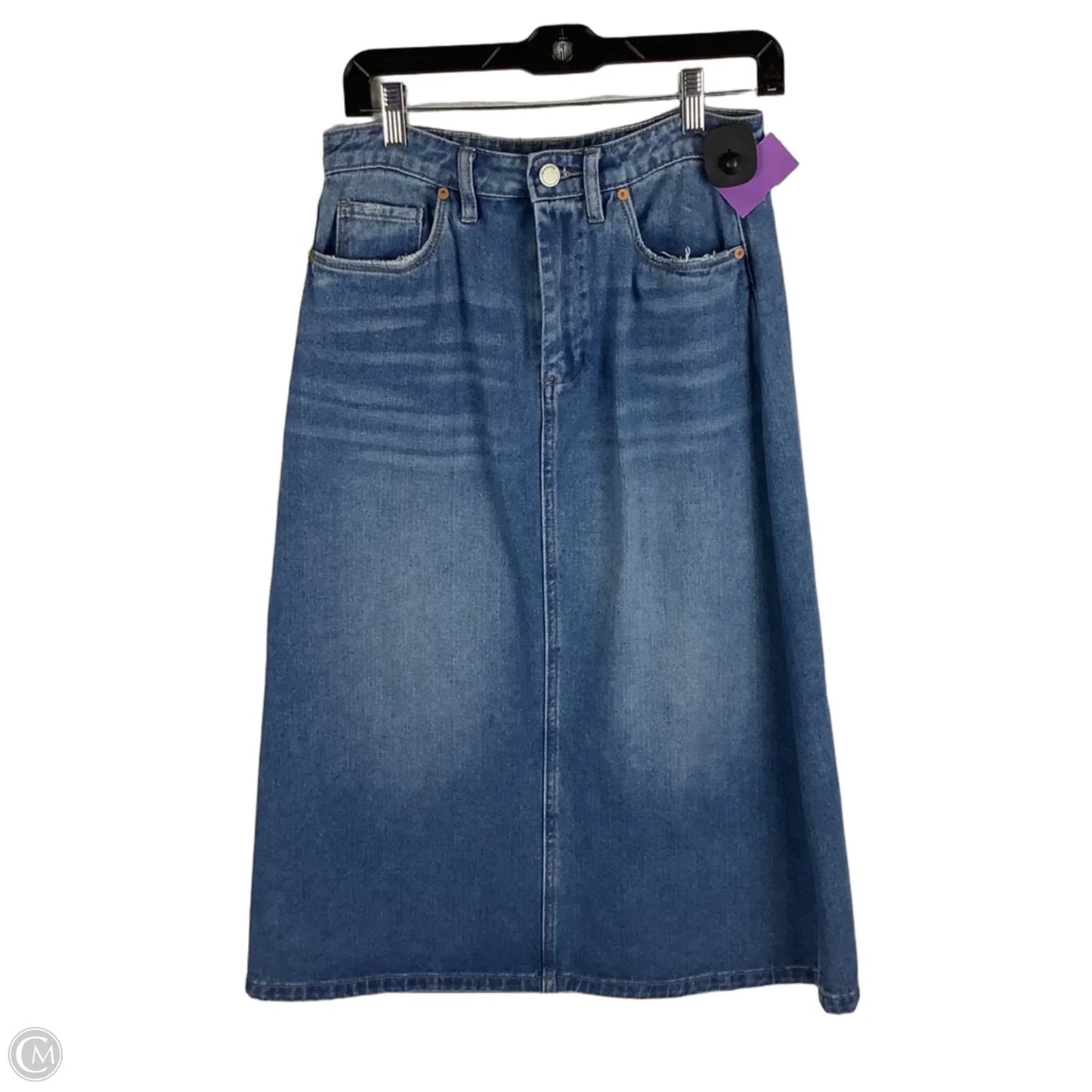 Skirt Maxi By Blanknyc In Blue Denim, Size: 4 (27)