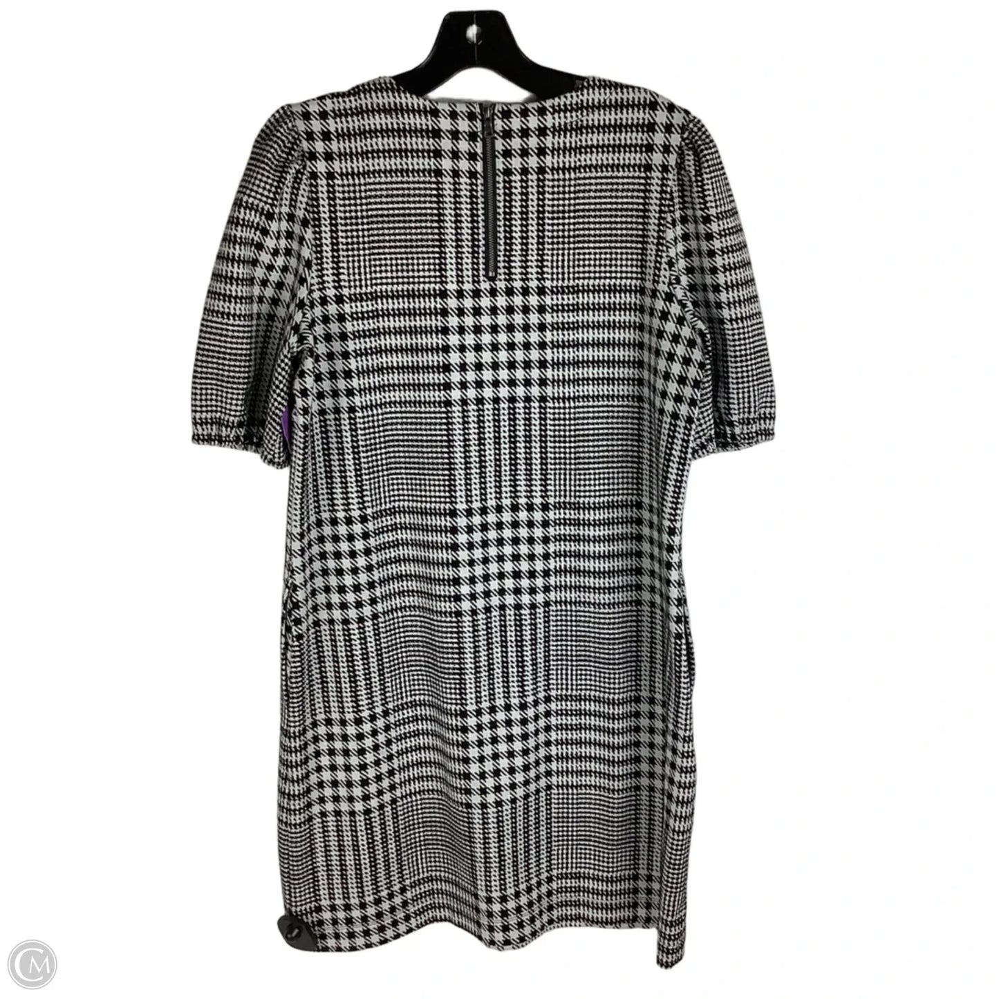 Dress Work By Loft In Plaid Pattern, Size: M