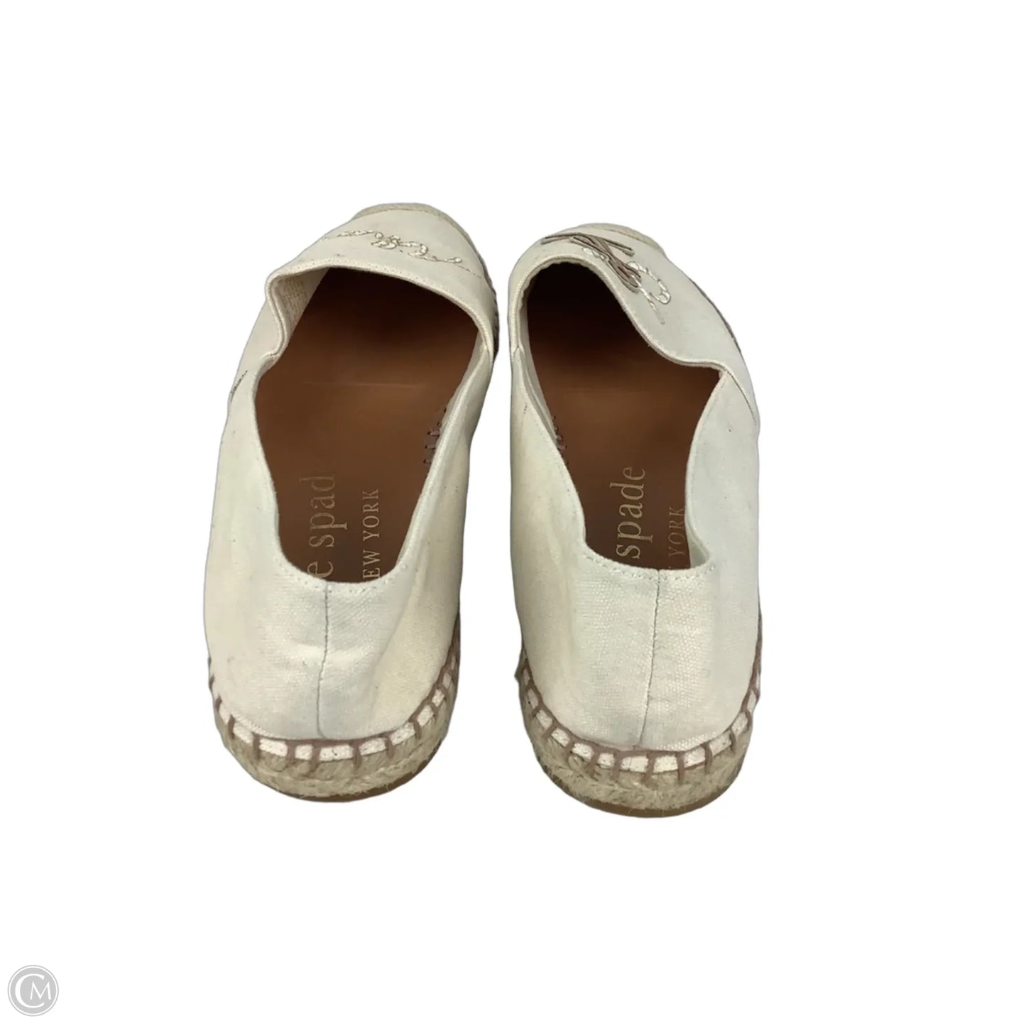 Shoes Designer By Kate Spade In Cream, Size: 8.5