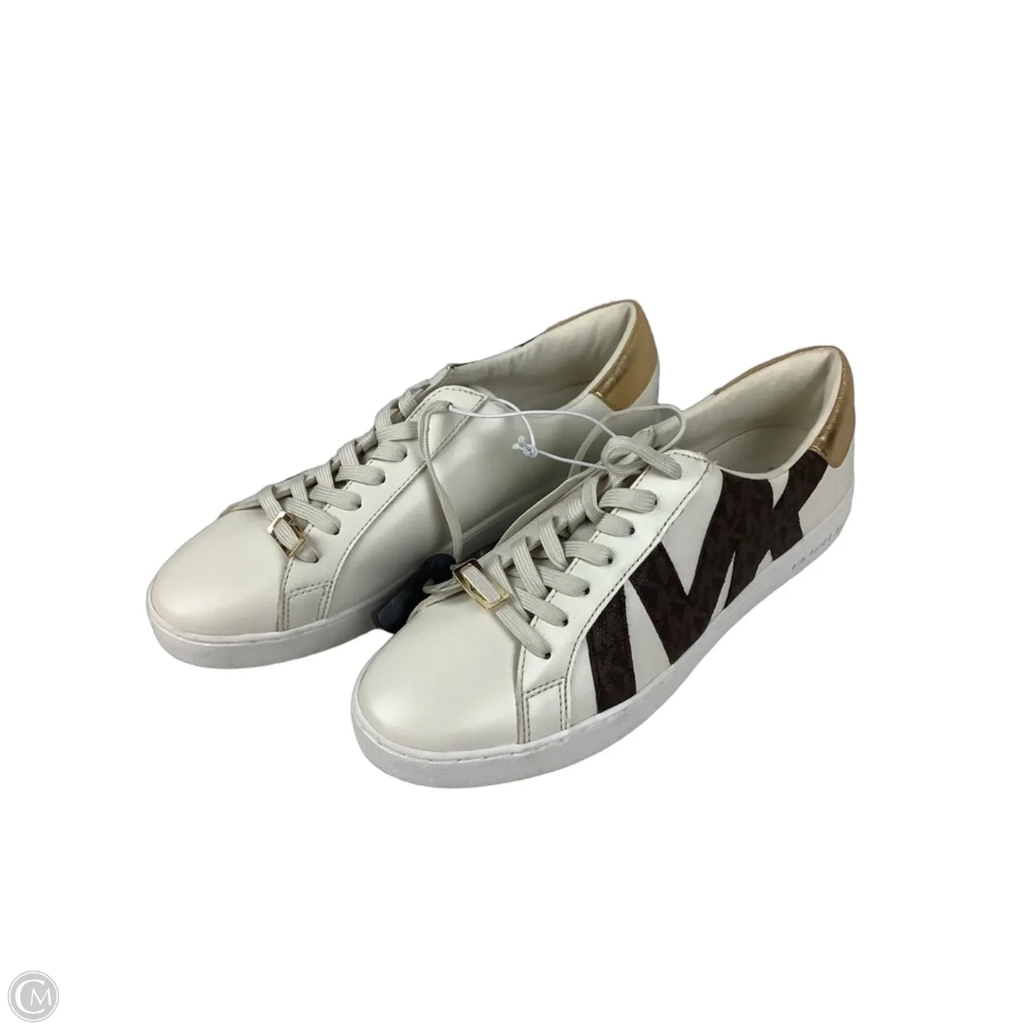 Shoes Designer By Michael Kors In Brown & White, Size: 10