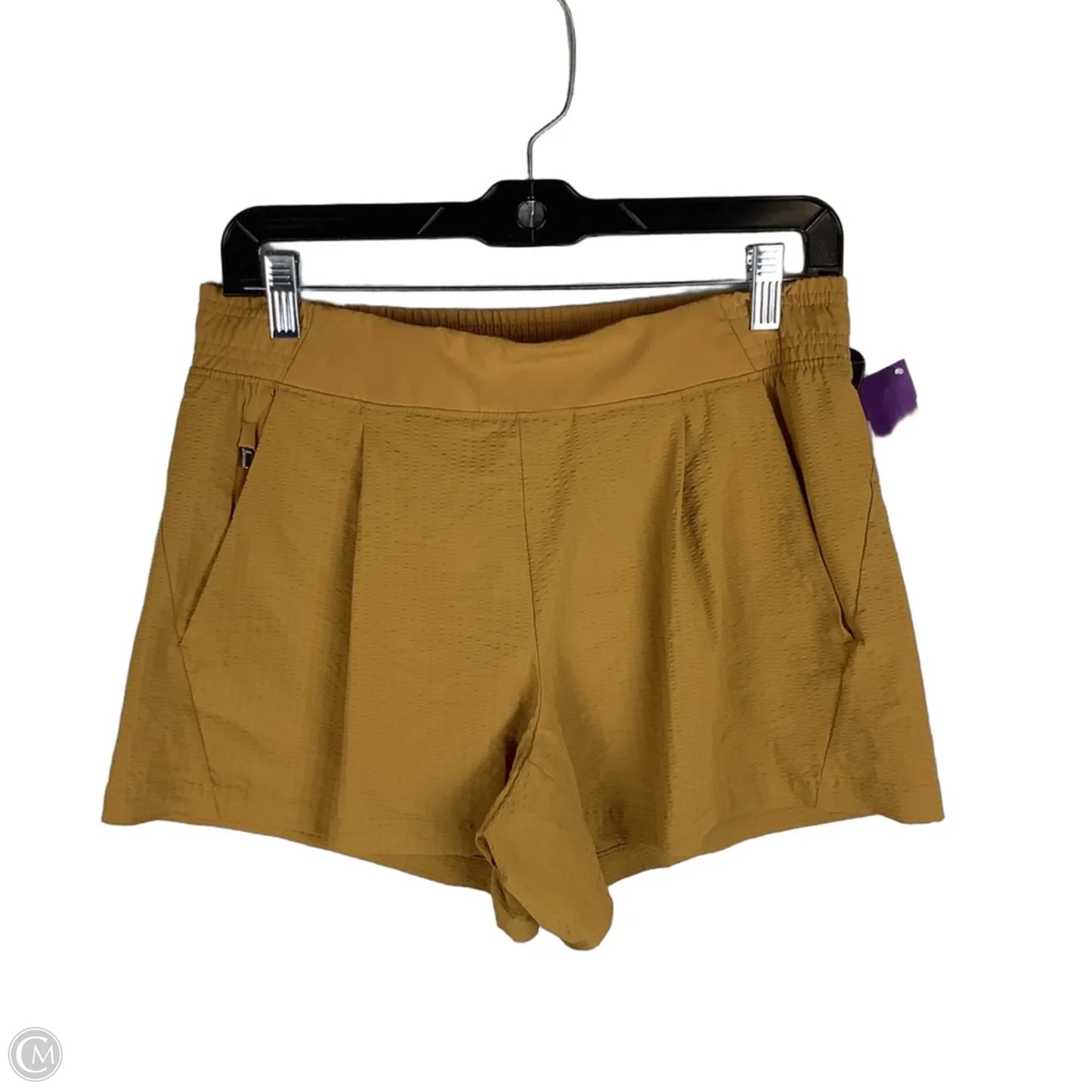 Athletic Shorts By Athleta In Yellow, Size: 6