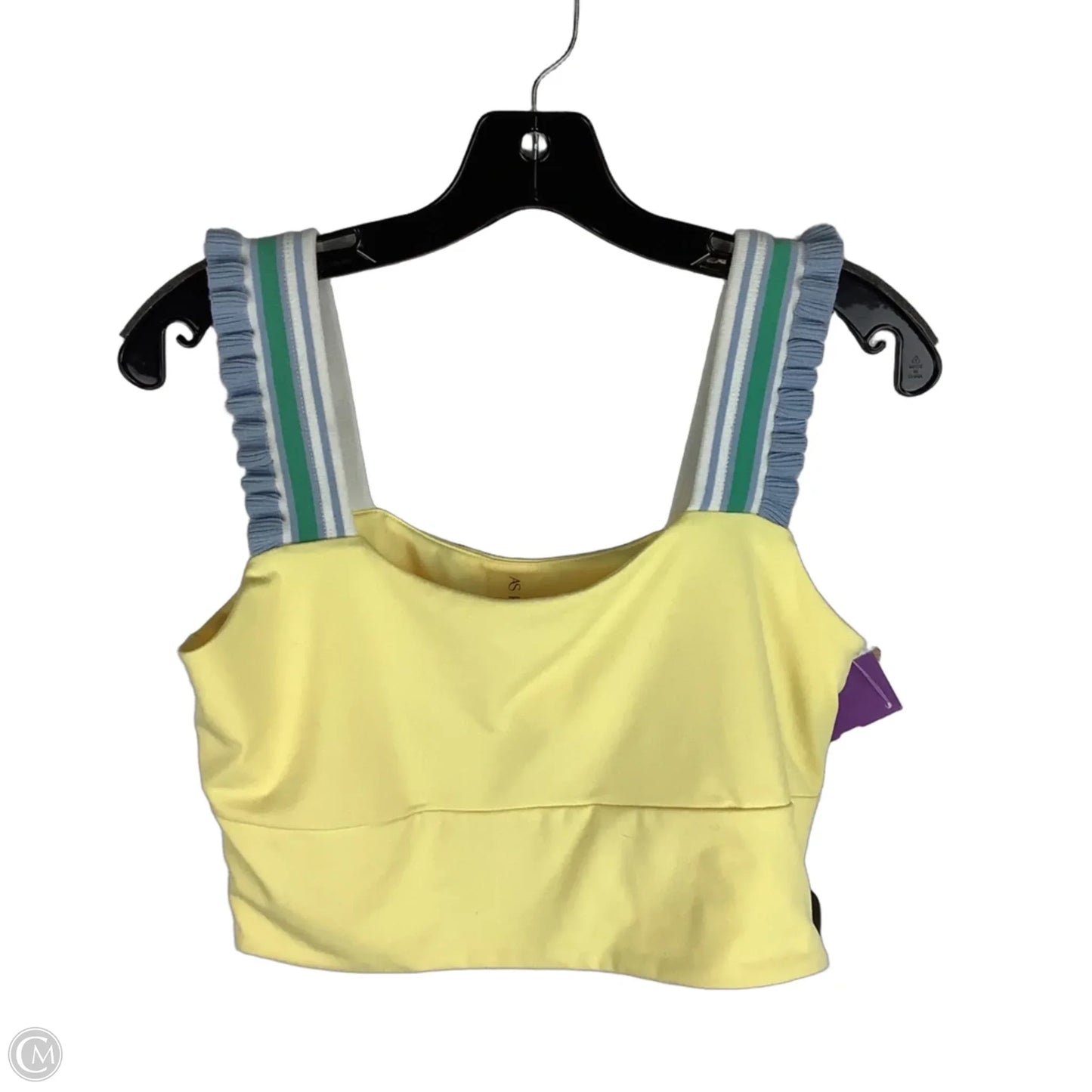 Athletic Tank Top By As Revival In Yellow, Size: L
