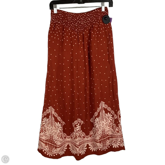 Skirt Maxi By Free People In Polkadot Pattern, Size: XS