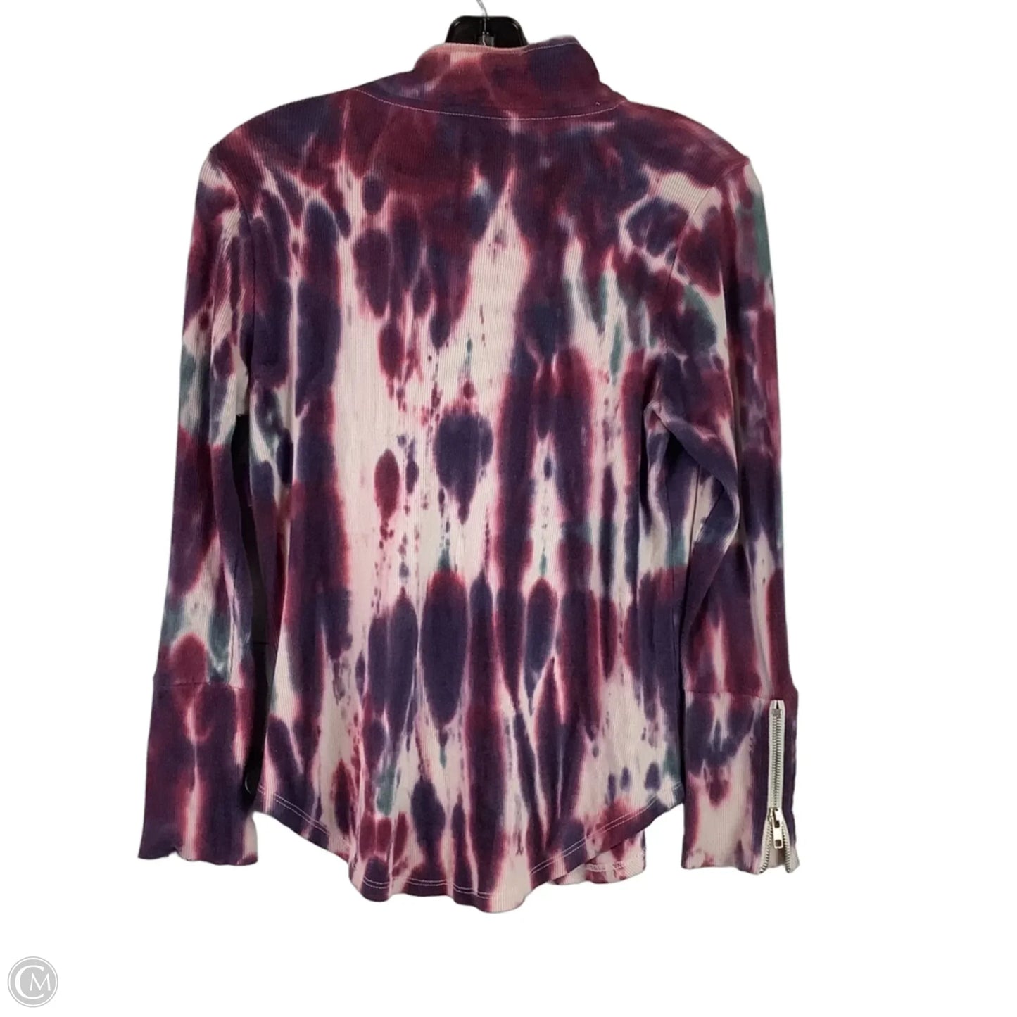 Top Long Sleeve By Chaser In Purple, Size: S