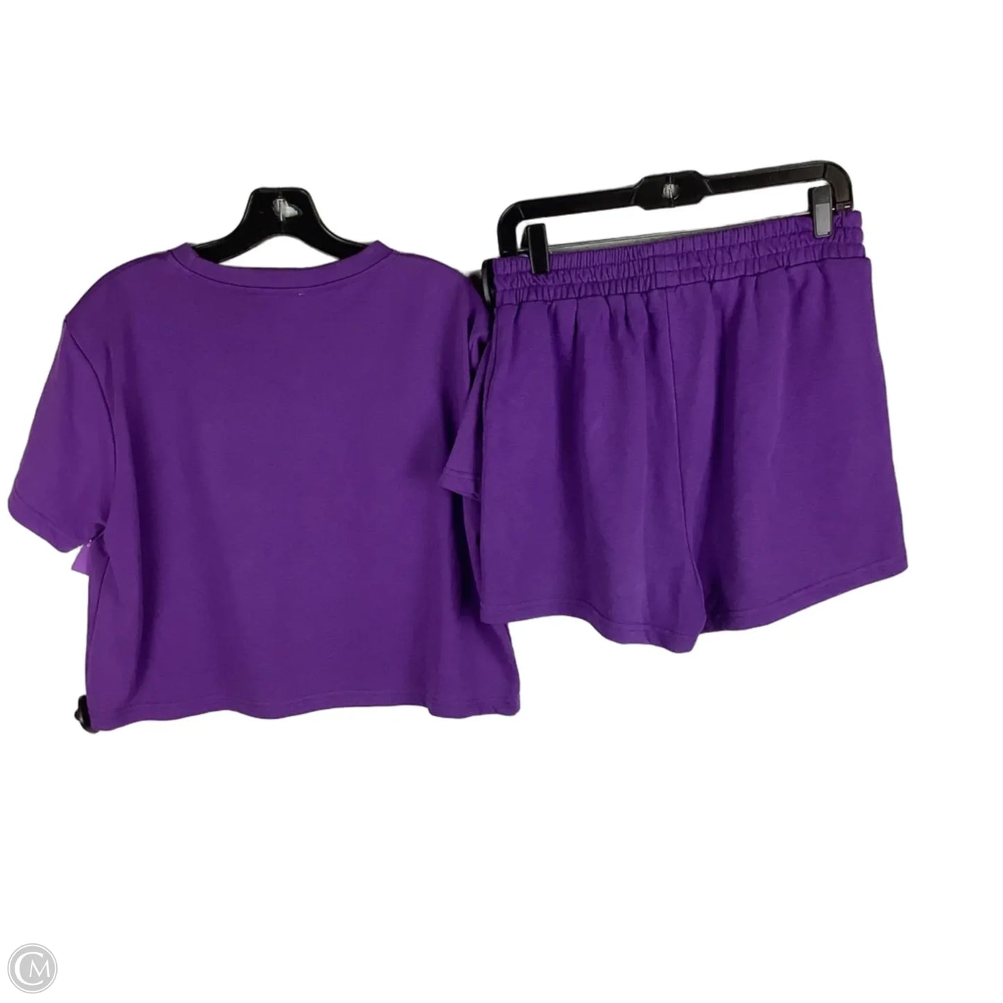Shorts Set By She + Sky In Purple, Size: TOP S/ SHORTS L