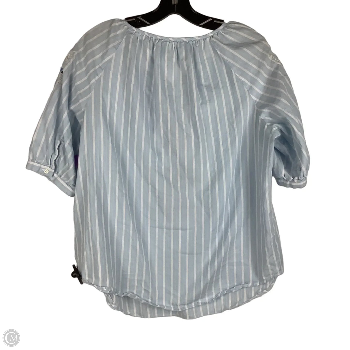 Top Short Sleeve By St Johns Bay In Blue, Size: S